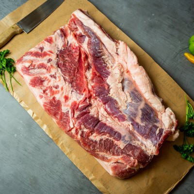 Свинина ребрышки мясные 900 г - купить в Тамалакане